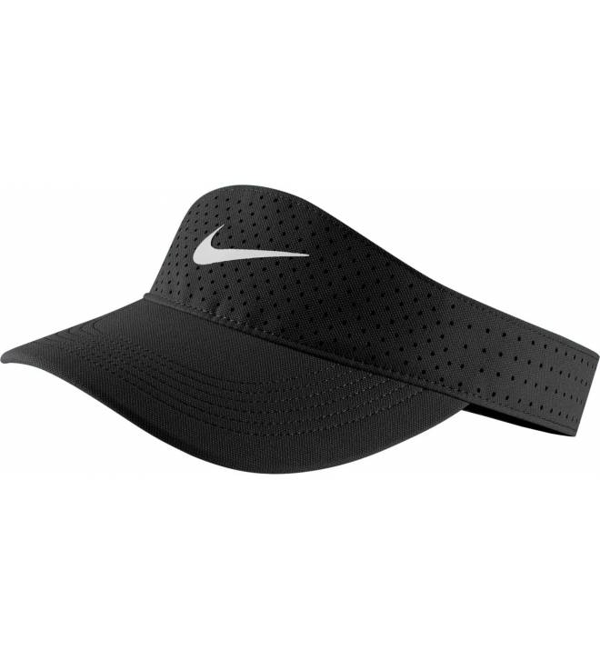 Nike Adult Unisex Dri-FIT AeroBill Visor AV6960-010 Black Nike Adult Unisex Dri-FIT AeroBill Visor AV6960-010 Black